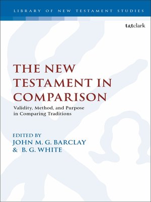 cover image of The New Testament in Comparison